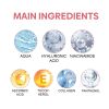 Jaysuing 5 in 1 Face Serum, Moisturizes Skin Firming Lightening Acne Spots Beautiful Skin Serum