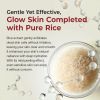 Dr.Melaxin Peel Shot Glow White Rice Peeling Ampoule 80ml, Dead Skin Gentle Exfoliating Ampoule with Rice Water Extract, AHA BHA, Niacinamide