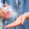 Wish 4pcs Hand Sanitizer Spray, Mini Travel Essential ltemsSpray Hand Sanitizer, Portable Aloe Vera HandPerfume Spray, HandsCleaning
