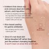 Dr.Melaxin Peel Shot Glow Rice Peeling Ampoule Duo Daily Soft Exfoliating Face and Body Scrub Dead Skin Cells Blackhead Remover for All Skin Types kor