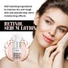 Hoygi Retinol Serum Lotion, Fade Out Fine Lines Filling Water Moisturizing Anti-Wrinkle Firming Facial Skin Aging