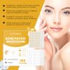 Jaysuing Day And Night Acne Patch Acne Removal Skin Care Facial Cover Acne Invisible Acne Patch